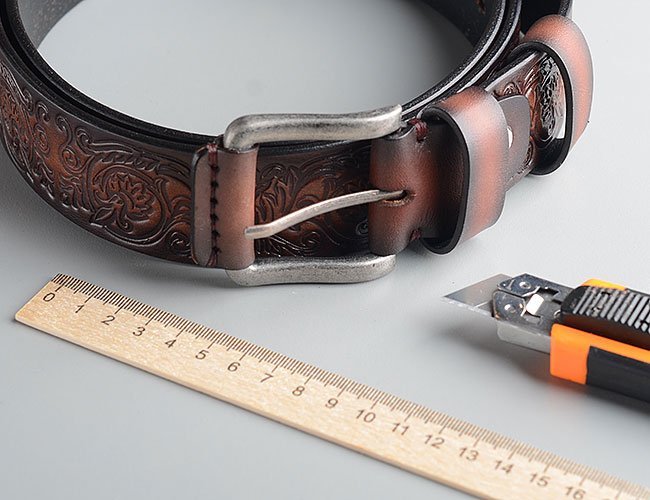 Как укоротить ремень 