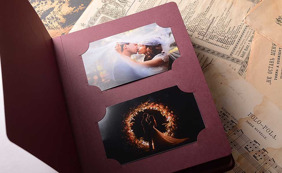 Доступные варианты свадебных фотоальбомов